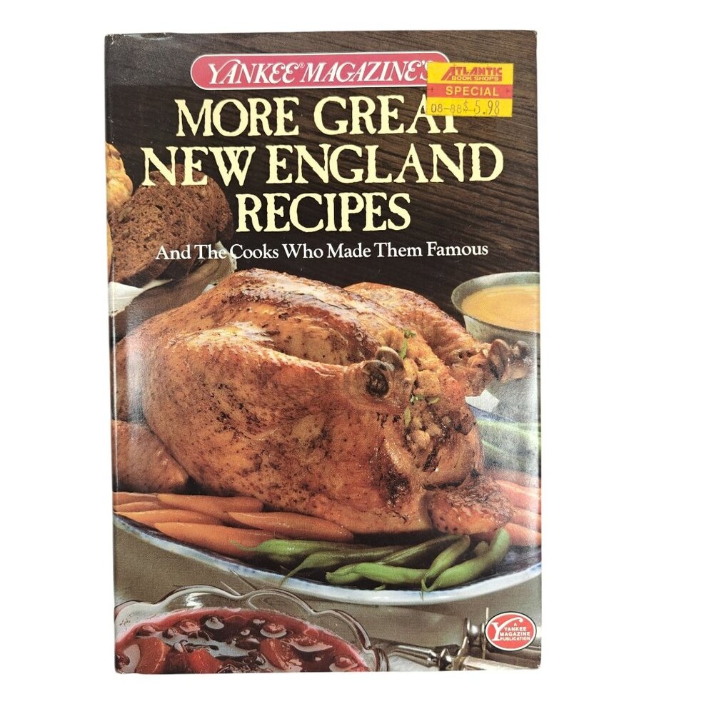 Yankee Magazine More New England Recipes Vintage Cookbook Local Ethnic Cooking